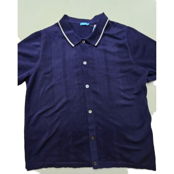 J. McLaughlin Men's Dugan Sweater – Size Large (NWT) – Navy Blue - Picture 4 of 4